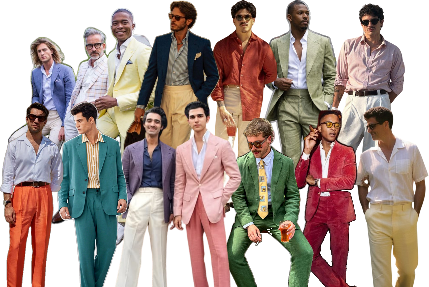 Gentlemen inspiration collage